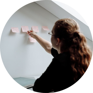 A Person Taking Notes
