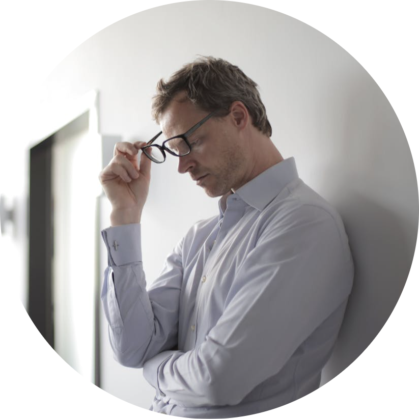 Photo Of Man Holding Black Eyeglasses